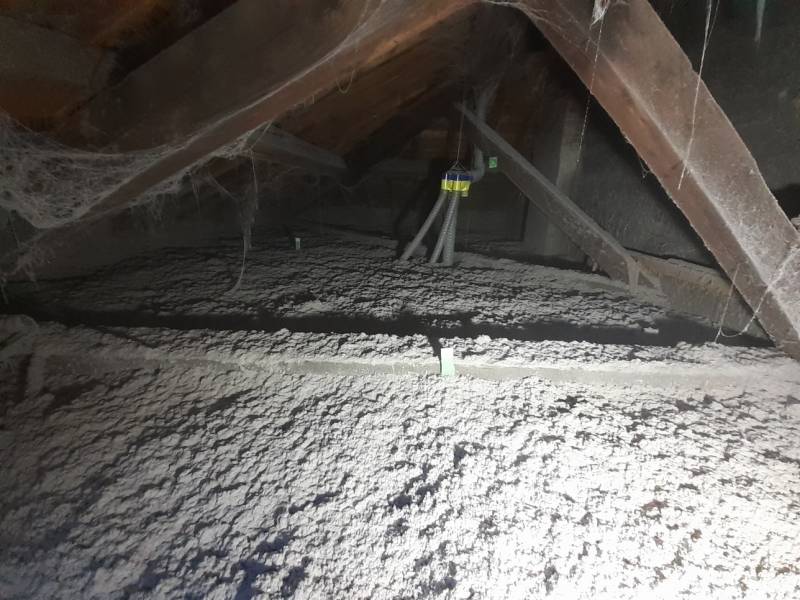 soufflage de ouate de cellulose