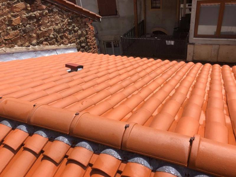 Lavage Traitement toiture à Sain Bel