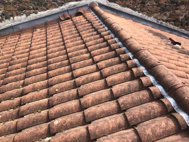 Lavage Traitement toiture à Sain Bel