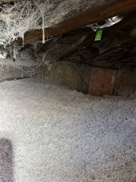 Isolation de combles perdus sur la commune de Bessenay