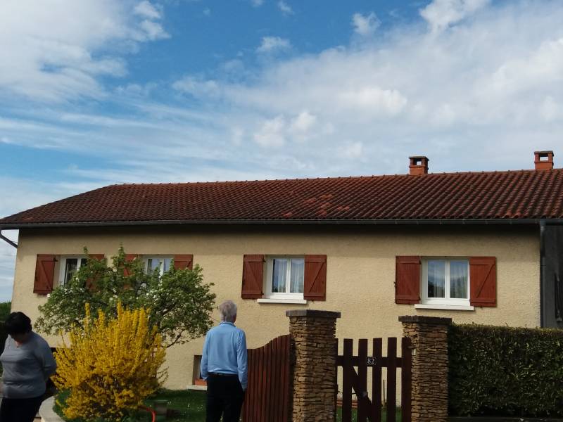 Nettoyage de toiture sur la commune de Villefranche