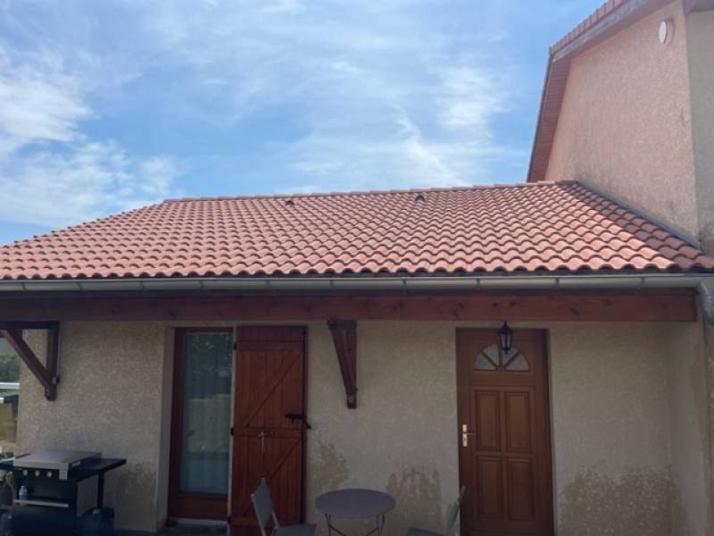 Nettoyage d'une toiture sur la communede Vindry-sur-Turdine sur Turdine