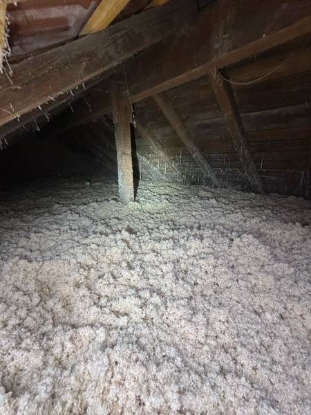 Isolation des combles sur la commune de Lozanne