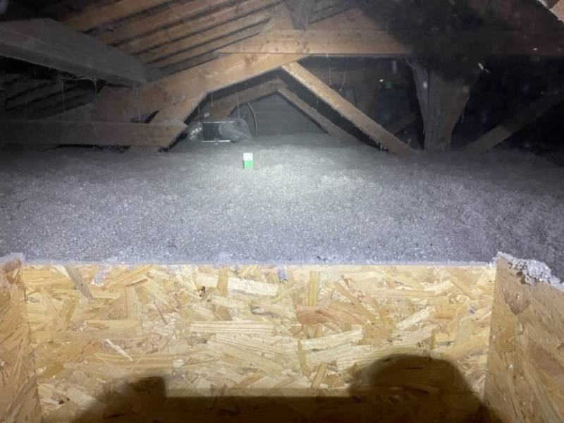 Isolation des combles sur la commune de Dommartin
